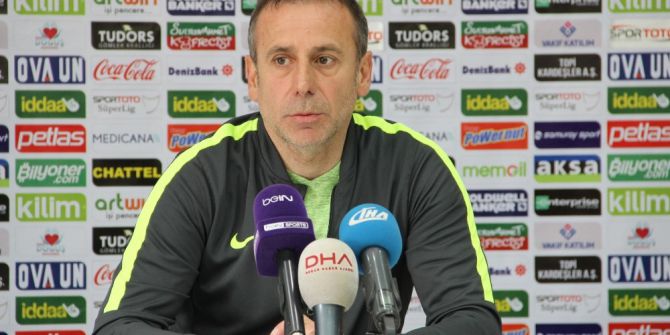 Abdullah Avcı: "Bizim Oyuncumuzun Attığı Golle Mağlup Olduk"