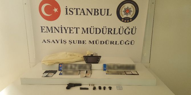 Kendine Polis Süsü Veren Gaspçı Son İşinde Yakalandı