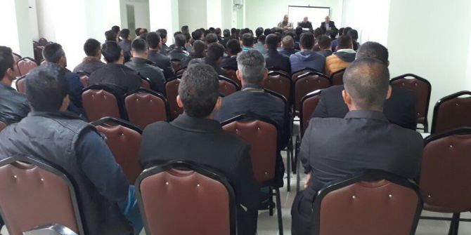 Güvenlik Korucularına Değerler Eğitimi Verildi