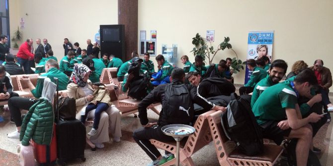 Bursaspor, Konya’ya Eksik Geldi