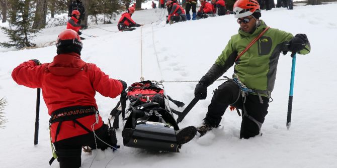 Afad Ekiplerinden Zigana’da Nefes Kesen Tatbikat
