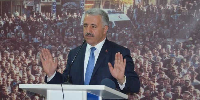 Ulaştırma Bakanı Arslan Iğdır’da