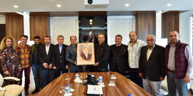 Yörüklerden Başkan Uysal’a Ziyaret