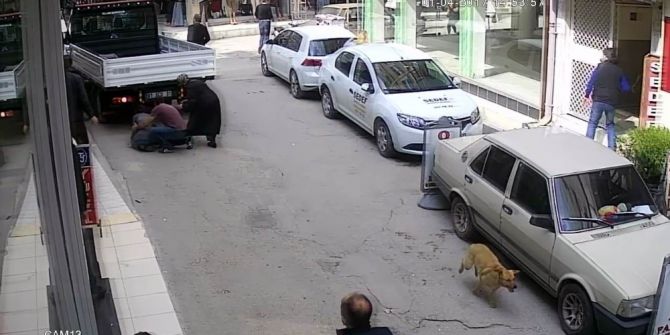 Polis-torbacı Kovalamacası Kamerada