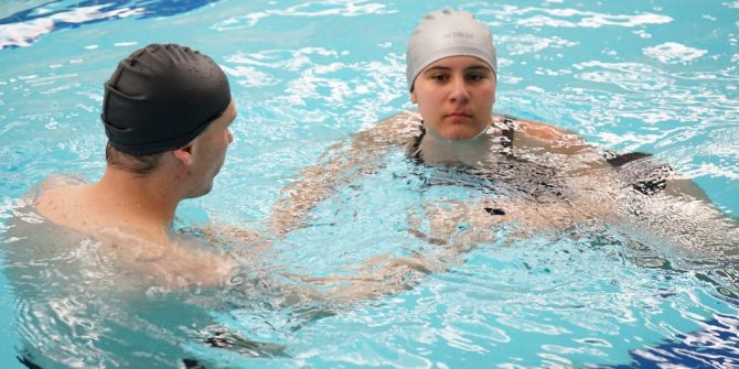 Otizmli Dila Türkiye Şampiyonluğu İçin Kulaç Atıyor