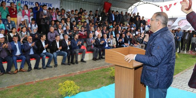 Doğankent Spor Tesisi Hizmete Açıldı