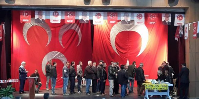 Cide Mhp İlçe Başkanlığında Seçim Heyecanı