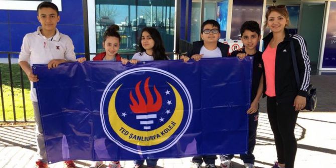 Yüzme Müsabakalarına Ted Şanlıurfa Damgası