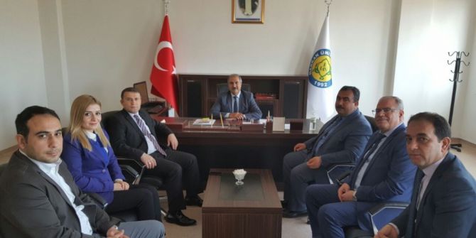 Viranşehir Kaymakam Ömer Çimşit’ten Sağlık Meslek Yüksek Okulu’nu Ziyaret Etti