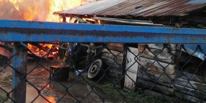 Kereste Atölyesinde Çıkan Yangın 4 Saatte Söndürülebildi