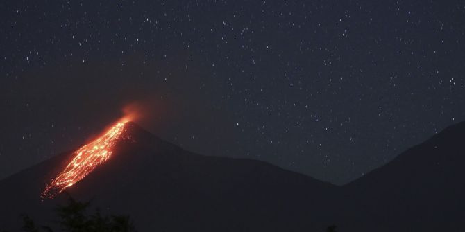 Fuego Yanardağı Patladı