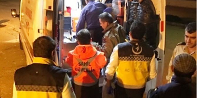 Sahil Güvenlikten Yaralı Vatandaşa Yardım