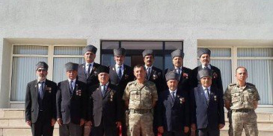 Gazilerden, İl Jandarma Komutanı Arslan’a Teşekkür Ziyareti