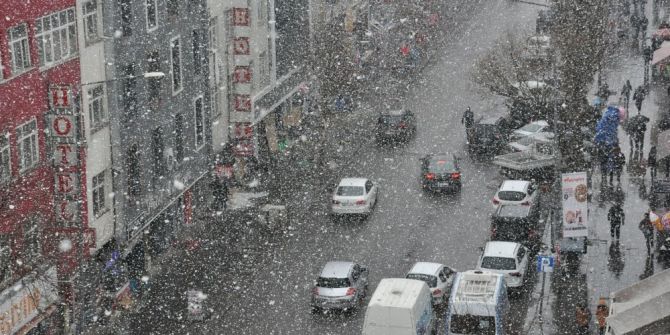 Kış Kars’a Geri Geldi