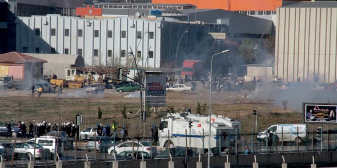 Maç Sonrası Stat Çevresinde Olaylar