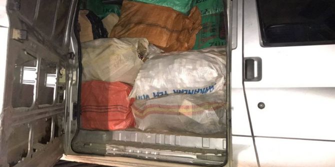 Başkale’de 48 Bin Paket Kaçak Sigara Ele Geçirildi