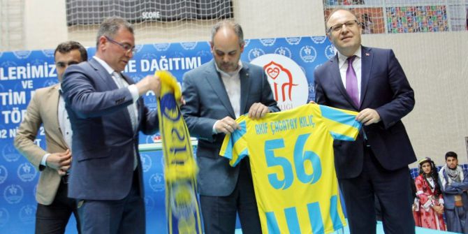 Bakan Kılıç 7 Milyon Tl’lik "Kamp Eğitim Merkezi"nin Temel Atma Törenine Katıldı