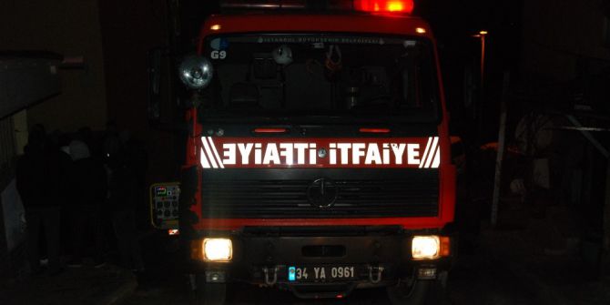 Sarıyer’de Gecekondu Yangını Yaşlı Çifti Ayırdı