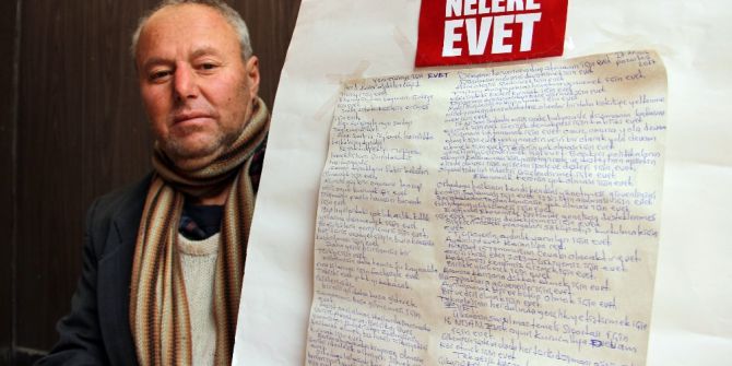 ’Evet’i Kendine İş Edindi Yollara Düştü