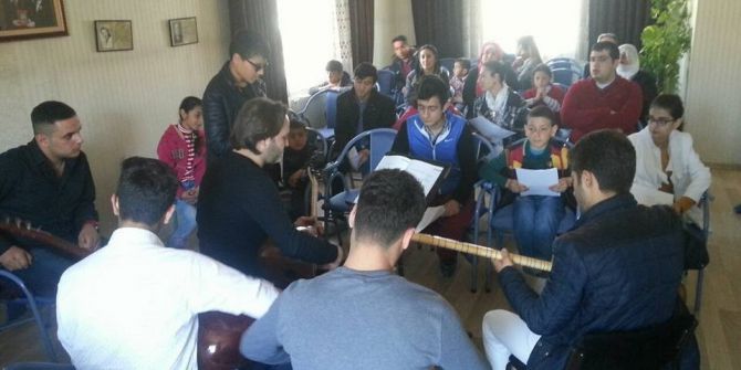 Van Ve Bölgede Kurulan İlk Engelli Korosu Çalışmalarına Başladı