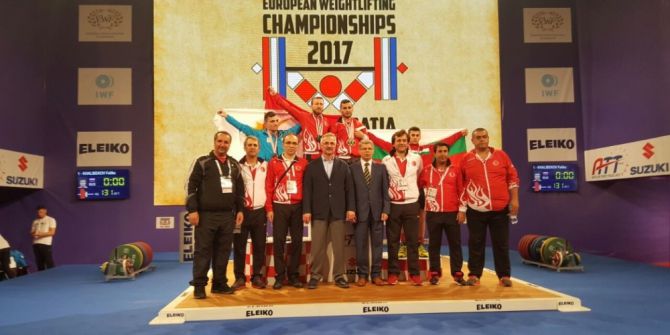 Milli Halterciler Avrupa’yı Salladı