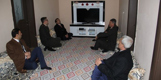 Kaymakam Öztürk’ten Şehit Ailesine Ziyaret