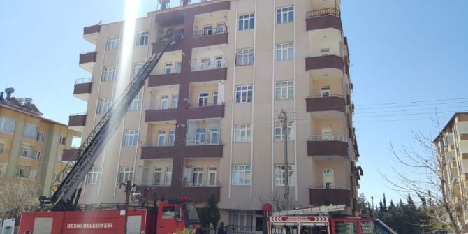 Adıyaman’da Yangın Korkuttu