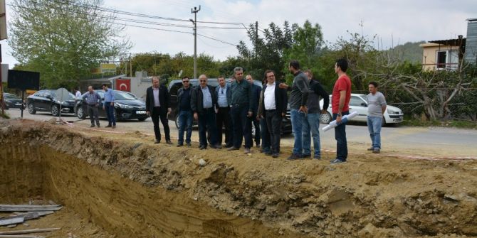 Dsi Bölge Müdürü Coşkun, Sulama İnşaatlarını İnceledi