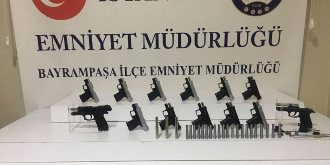 Bayrampaşa’da Kalem Şeklinde Suikast Silahı Ele Geçirildi