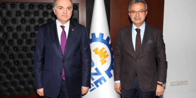 Başkan Köşker, Bakan Özlü’yü Ağırladı