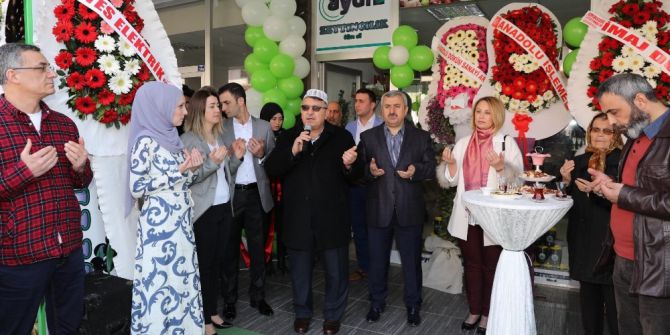 Başkan Baran, Önce İş Yeri Daha Sonra Kermes Açtı