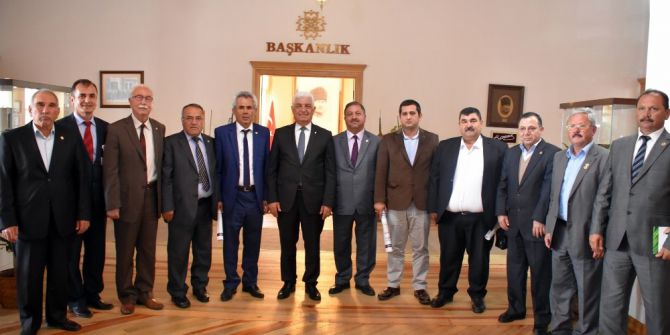 Ziraat Odaları’ndan Başkan Gürün’e Ziyaret