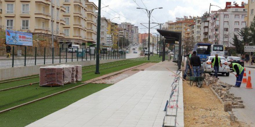 Tramvay Durakları Okulların Açılışına Yetişecek