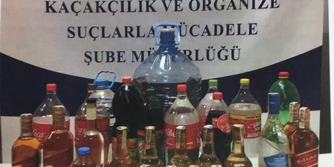 Eskişehir’de Kaçak İçki Operasyonu