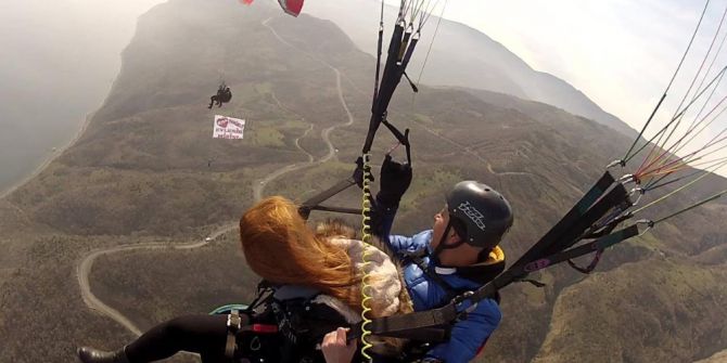 Çılgın Aşıktan Sıra Dışı Evlenme Teklifi