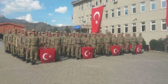 Siirt’te 234 Güvenlik Korucusu Göreve Başladı