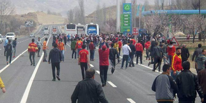 Taraftarlar Arasında Yaşanan Olayların Görüntüleri Ortaya Çıktı