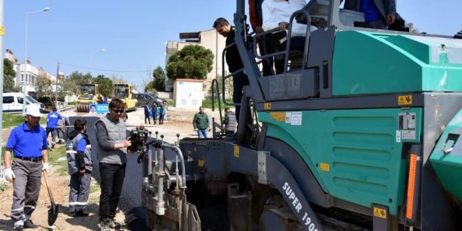 Aliağa’da Asfalt Seferberliği