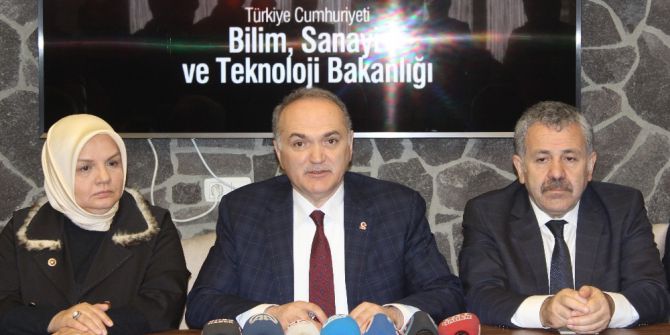 Bilim Sanayi Ve Teknoloji Bakanı Faruk Özlü: