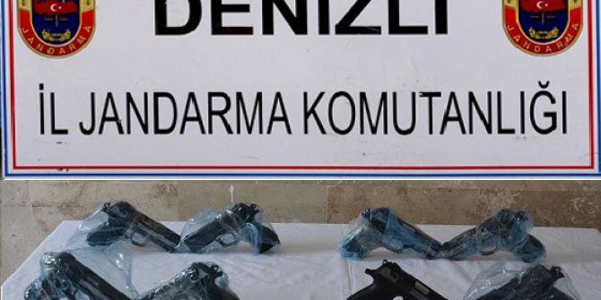 Denizli’de Silah Kaçakçılığına 4 Tutuklama
