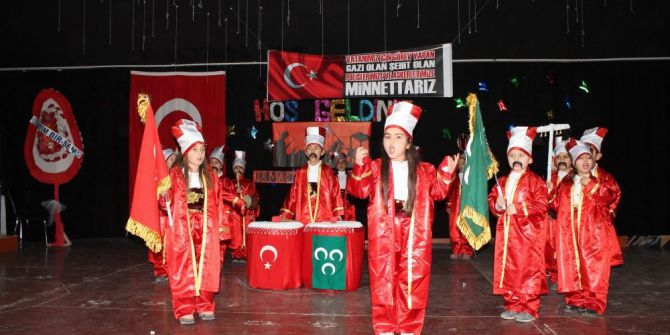 İlkokul Öğrencilerinden Mehter Takımı Kuruldu