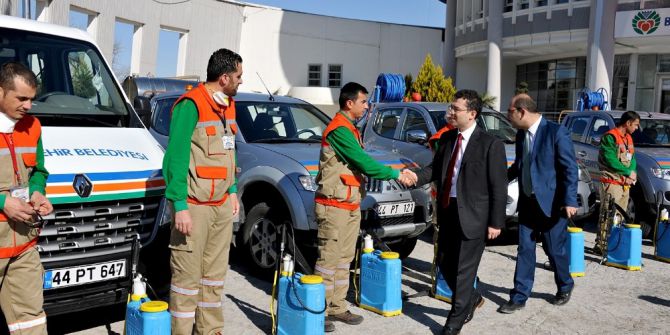 İlaçlama Sezonu Törenle Start Aldı