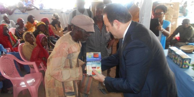 Tika’dan Kamerun’da Bulunan Nijeryalı Mültecilere Ekipman Desteği