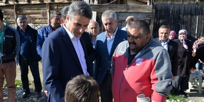 Koah Hastası Yaşlı Kadına Vali Baruş’tan Ziyaret