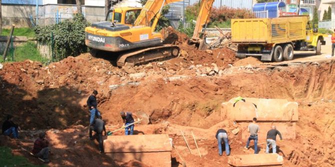 İnşaat Kazısında 4. Mezarda Bulundu