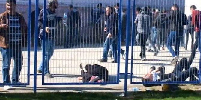 Bozüyük’te Amatör Maçta Kavga Çıktı