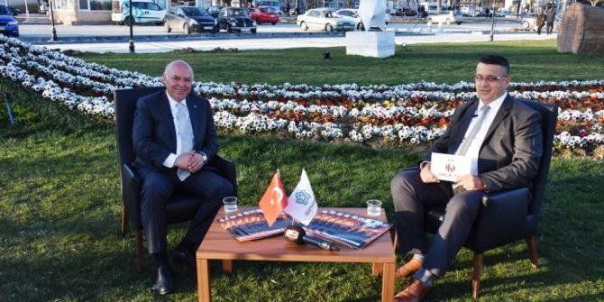 Başkan Eşkinat "Yerel Gündem" Programının Konuğu Oldu