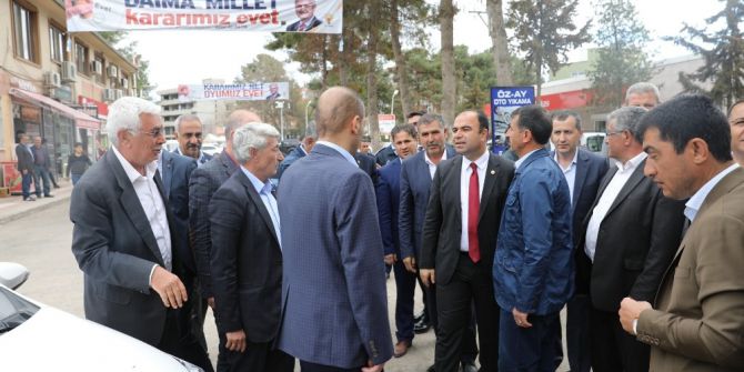 Hilvan’da Evet Bürosu Açıldı