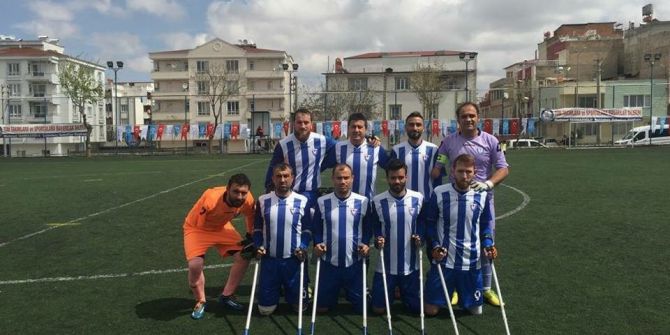 Ampute Futbol Takımından Bir Galibiyet Daha