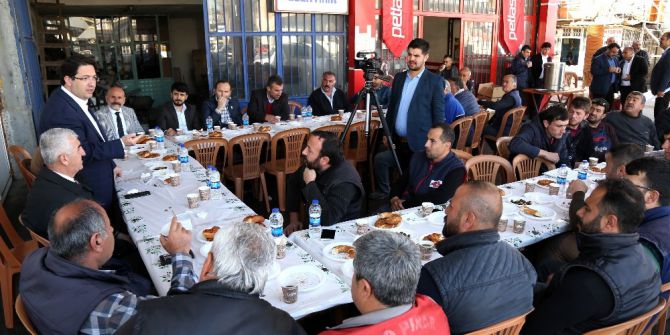 Başkan Yazgı Sanayi Esnafıyla Sanayi Projesi’ni Konuştu